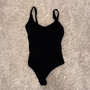 Black Abercrombie bodysuit